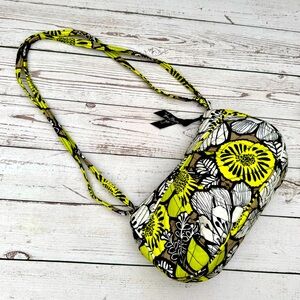 Vera Bradley Frannie Small Crossbody Citron